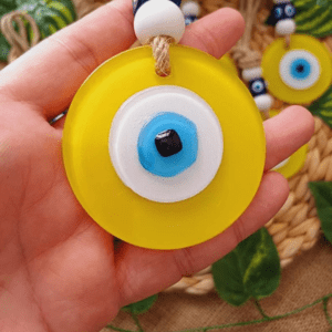 yellow evil eye